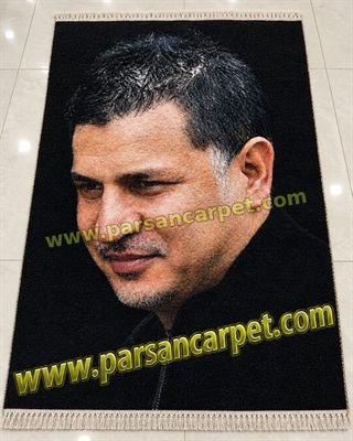 سفارش تابلو فرش اشخاص مشهور کد 8261